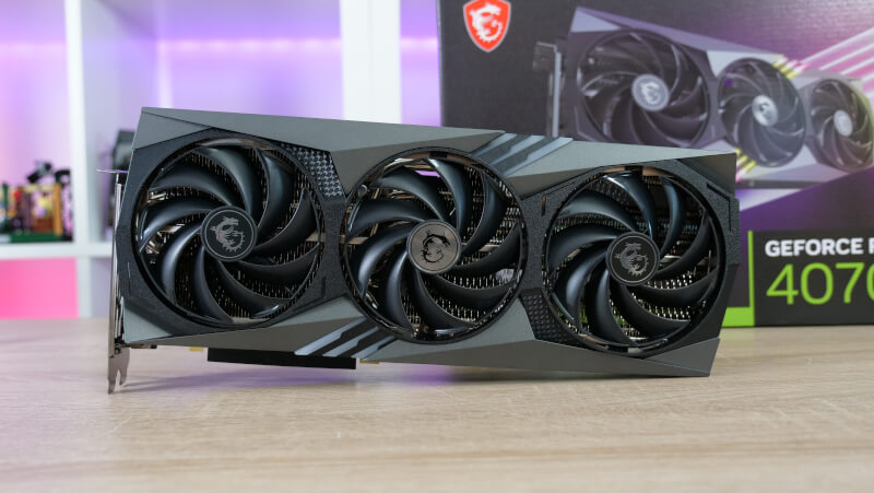 MSI RTX 4070 Gaming X Trio front cooler.JPG